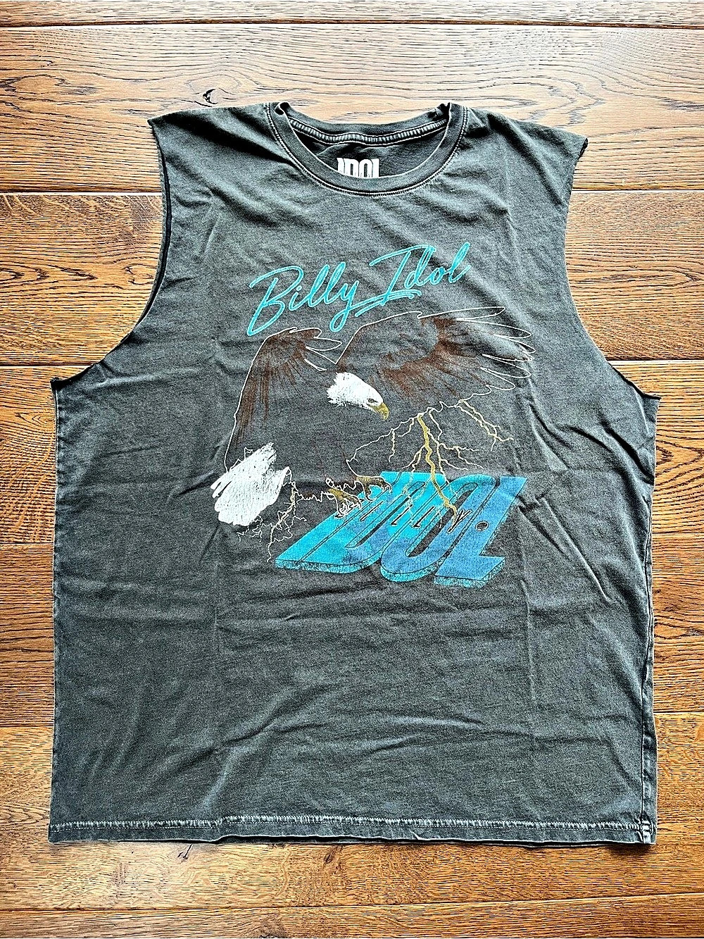 Lucky Brand x Billy Idol Cut-Off Sleeveless T-Shirt